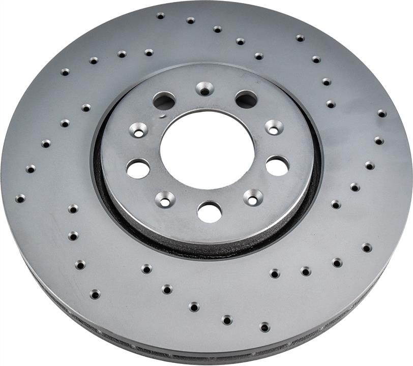 Otto Zimmermann 100.1235.52 Front brake disc ventilated 100123552