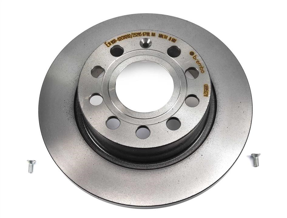 Brembo 08.9502.11 Rear brake disc, non-ventilated 08950211