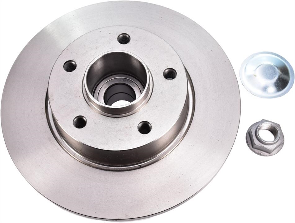 SNR KF15570U Rear brake disc, non-ventilated KF15570U
