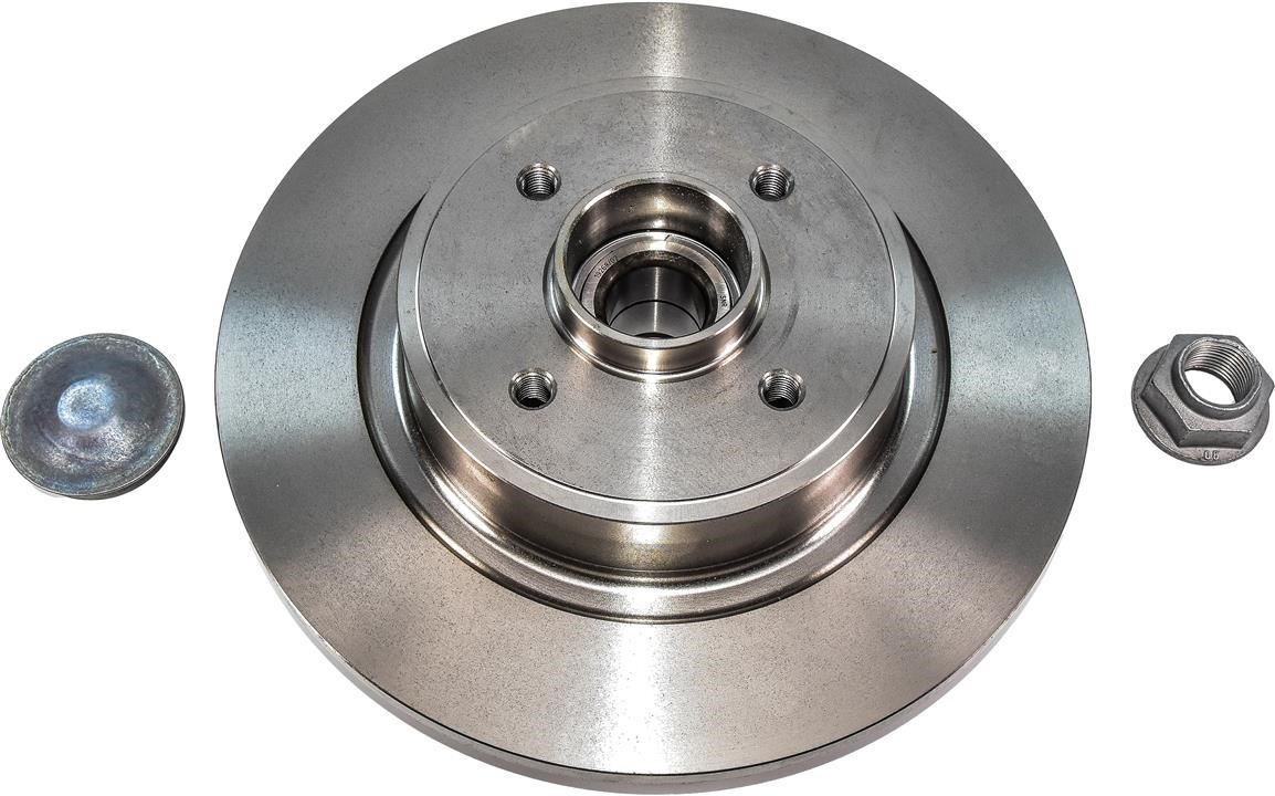 SNR KF15579U Rear brake disc, non-ventilated KF15579U