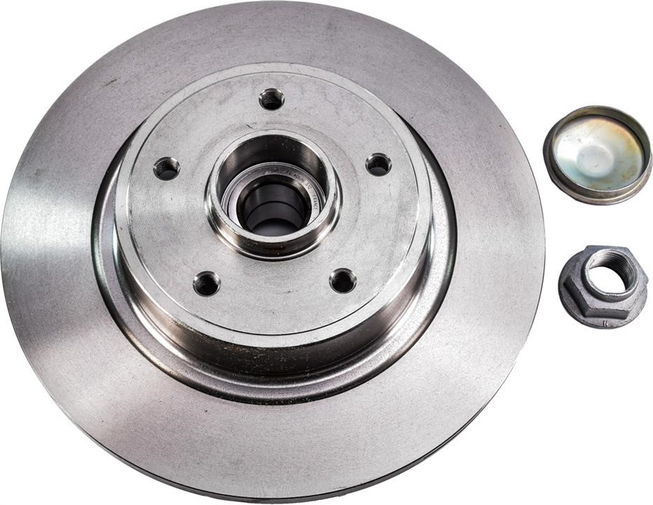 SNR KF15581U Rear brake disc, non-ventilated KF15581U