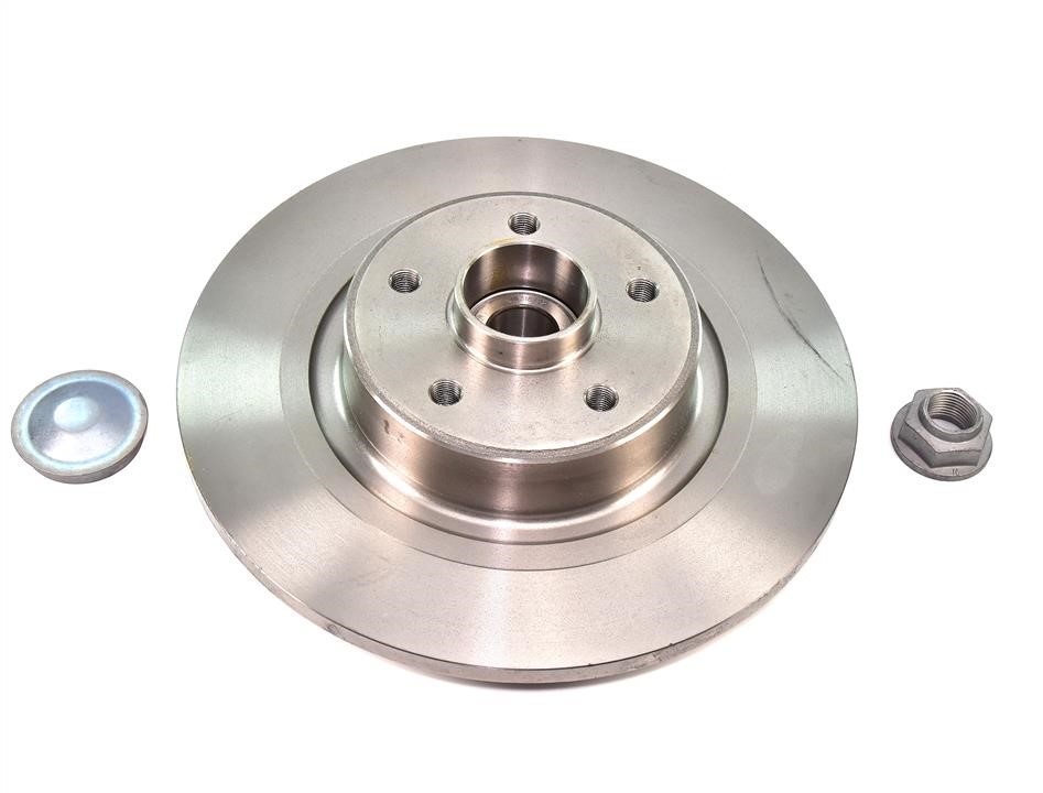 SNR KF15583U Rear brake disc, non-ventilated KF15583U