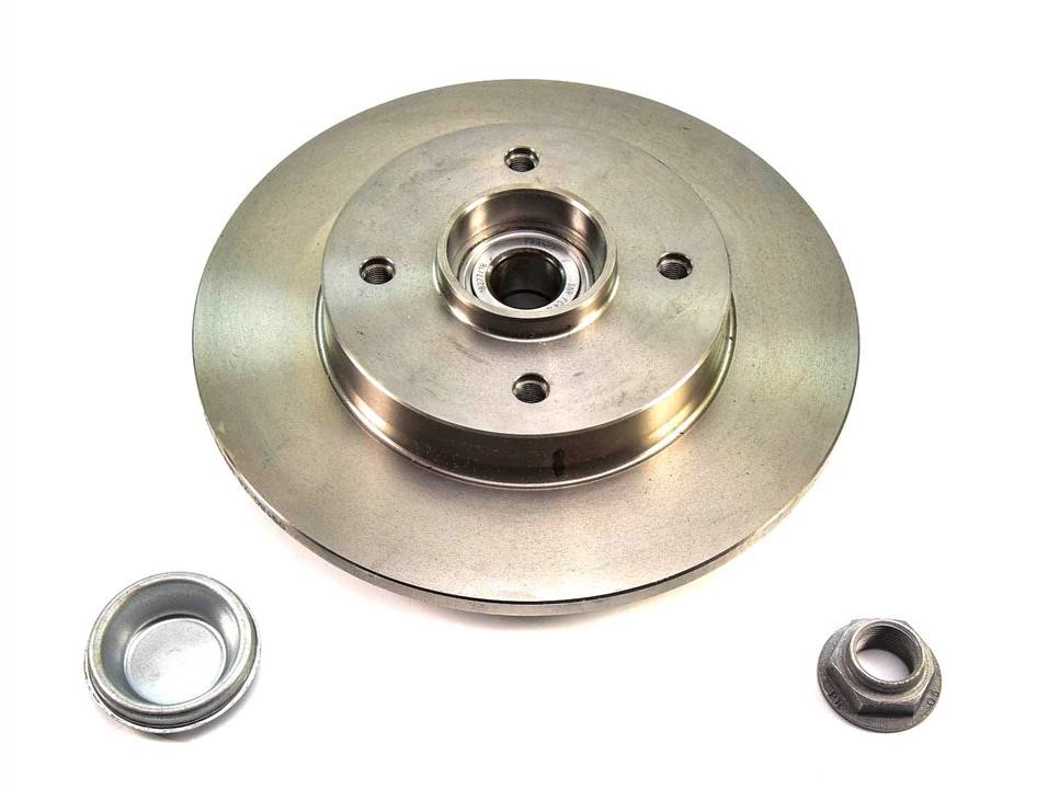 SNR KF15948U Rear brake disc, non-ventilated KF15948U