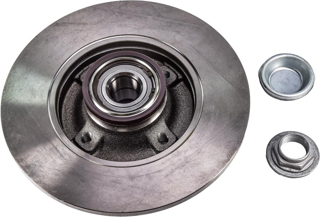 SNR KF15953U Rear brake disc, non-ventilated KF15953U