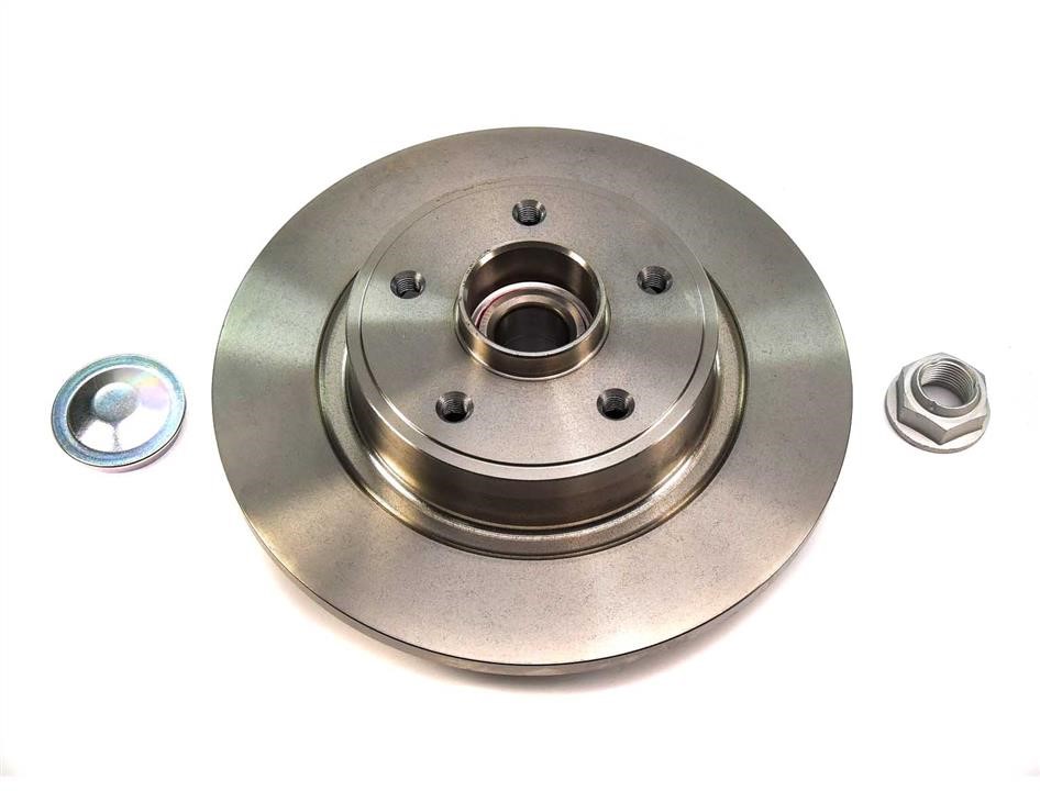 LPR R1004PCA Rear brake disc, non-ventilated R1004PCA