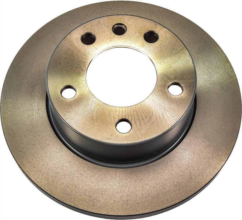 febi 10744 Unventilated front brake disc 10744