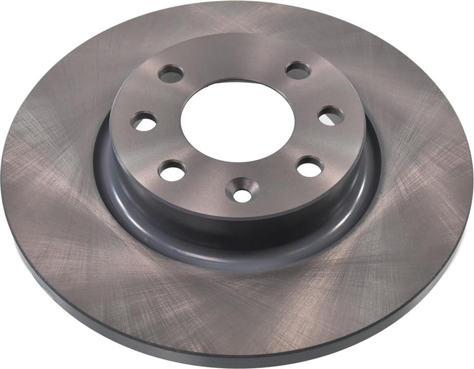 febi 11460 Unventilated front brake disc 11460