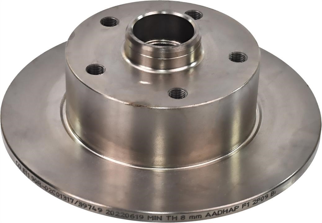 LPR A1481P Rear brake disc, non-ventilated A1481P