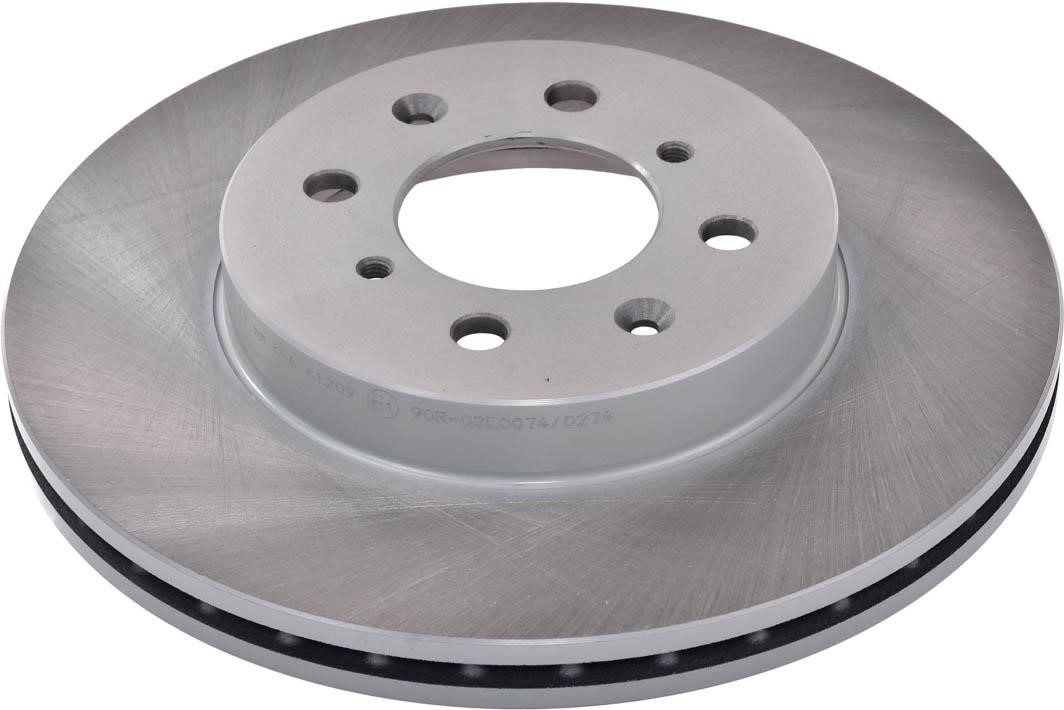 Remsa 6224.10 Front brake disc ventilated 622410