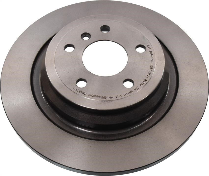Brembo 08.A957.11 Rear brake disc, non-ventilated 08A95711
