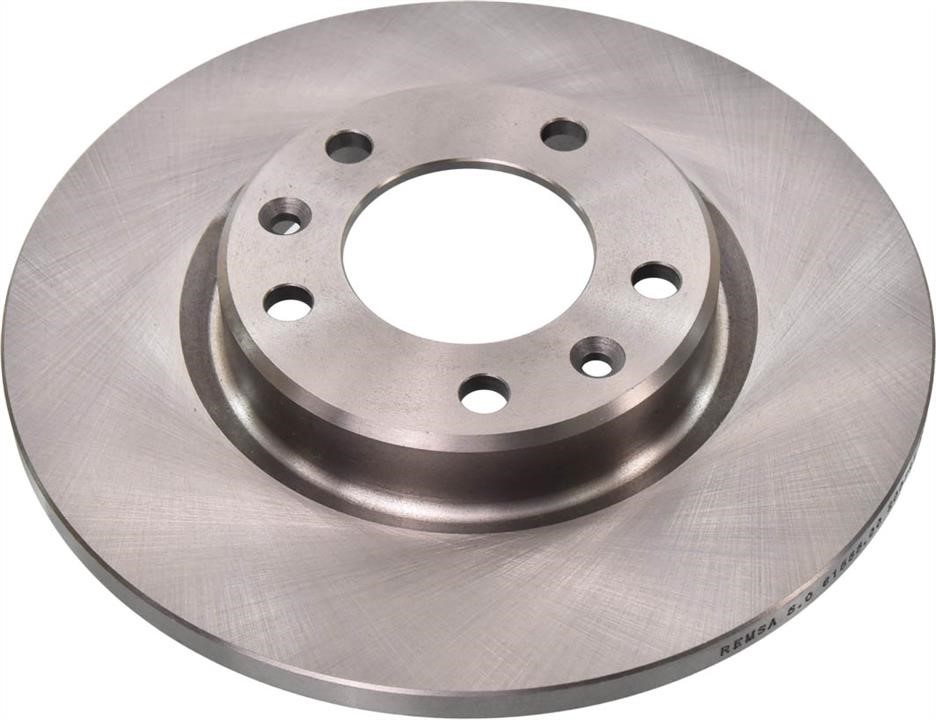 Remsa 61555.00 Rear brake disc, non-ventilated 6155500