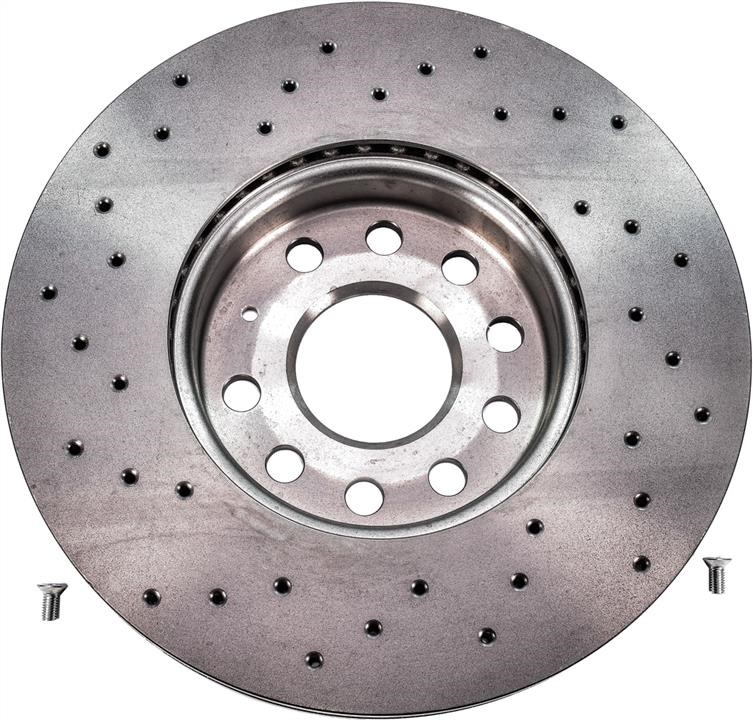 Brembo 09.9145.1X Ventilated brake disc with perforation 0991451X