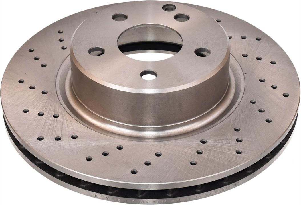 Meyle 015 521 2048 Front brake disc ventilated 0155212048