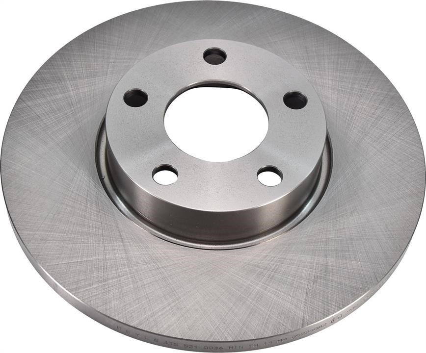 Meyle 115 521 0036 Unventilated front brake disc 1155210036