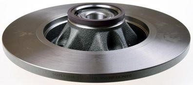 Denckermann B130691 Rear brake disc, non-ventilated B130691