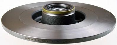 Denckermann B130703 Rear brake disc, non-ventilated B130703