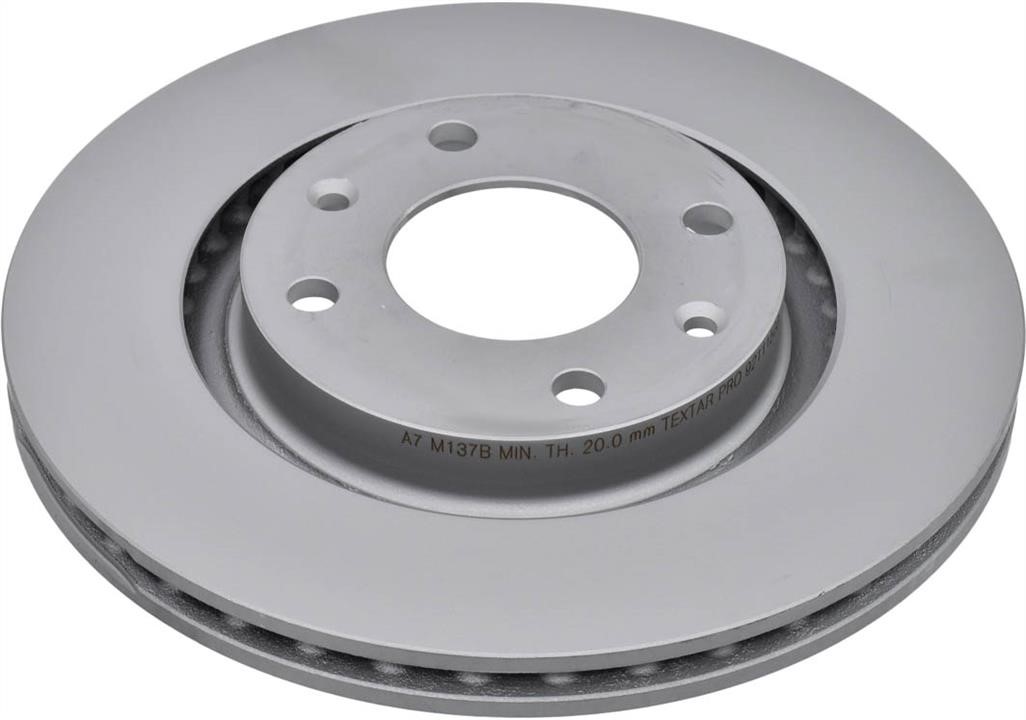 Textar 92111503 Front brake disc ventilated 92111503