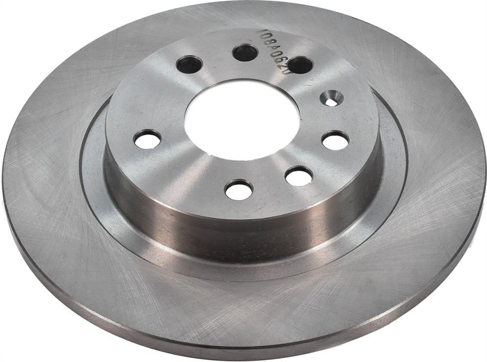 Profit 5010-1288 Rear brake disc, non-ventilated 50101288