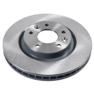 febi 108392 Front brake disc ventilated 108392