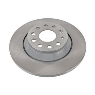 febi 104496 Rear brake disc, non-ventilated 104496