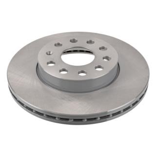 febi 104507 Front brake disc ventilated 104507