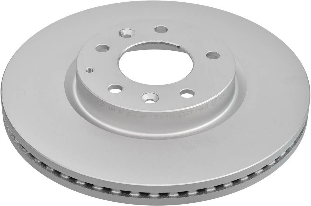ABS 18003 Front brake disc ventilated 18003