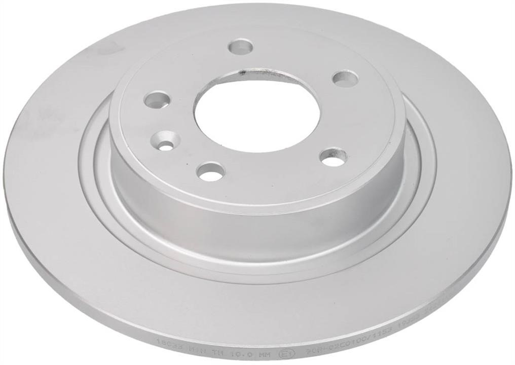 ABS 18033 Rear brake disc, non-ventilated 18033