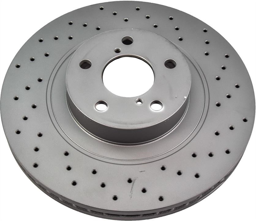 Otto Zimmermann 530.2458.52 Front brake disc ventilated 530245852