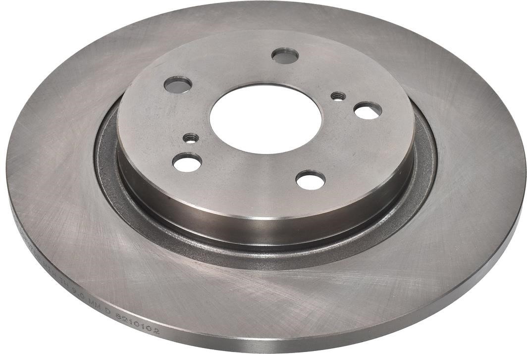 Ferodo DDF1755 Rear brake disc, non-ventilated DDF1755