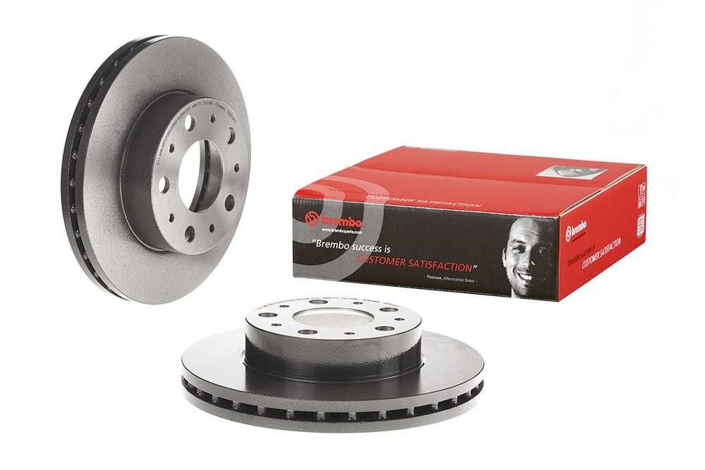 Vented brake disc, 1 pc Brembo 09.D018.11