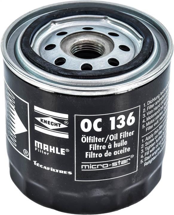 Mahle/Knecht OC 136 Oil Filter OC136