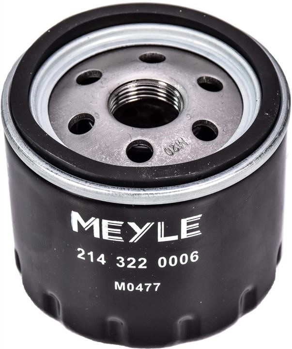 Meyle 2 143 220 006 Oil Filter 2143220006