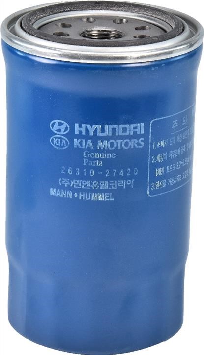 Hyundai/Kia 26310-27420 Oil Filter 2631027420