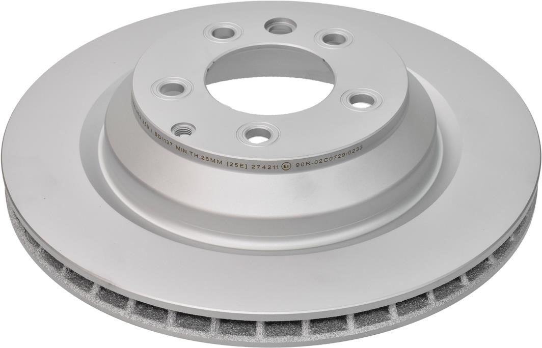 Bosch 0 986 479 259 Rear ventilated brake disc 0986479259