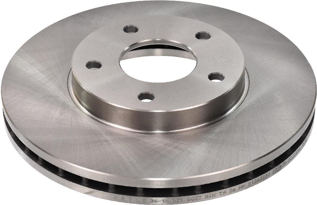 Meyle 36-15 521 0027 Front brake disc ventilated 36155210027