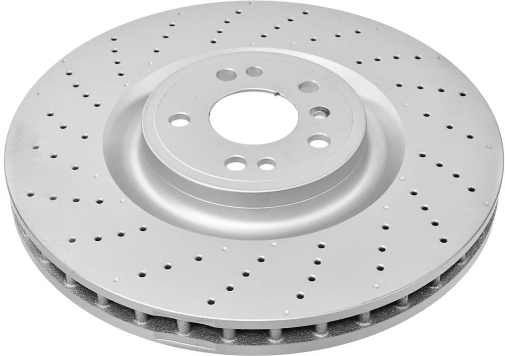Textar 92279805 Ventilated brake disc with perforation 92279805