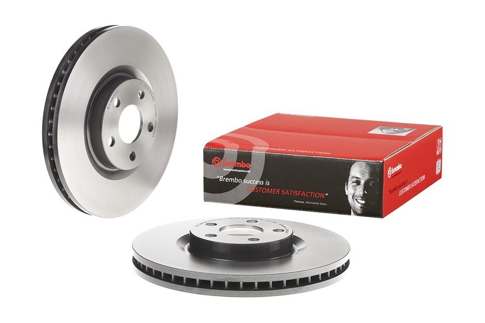 Vented brake disc, 1 pc Brembo 09.N284.21