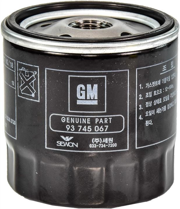General Motors 93745067 Oil Filter 93745067