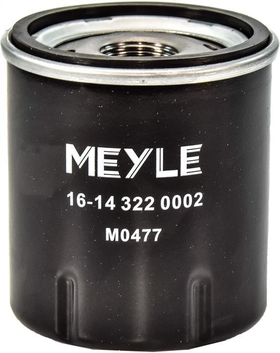 Meyle 16-14 322 0002 Oil Filter 16143220002