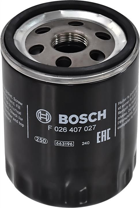 Bosch F 026 407 027 Oil Filter F026407027