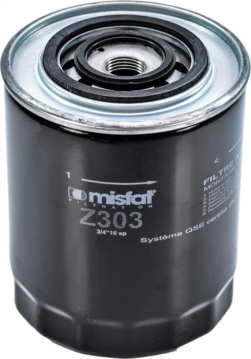 Misfat Z303 Oil Filter Z303