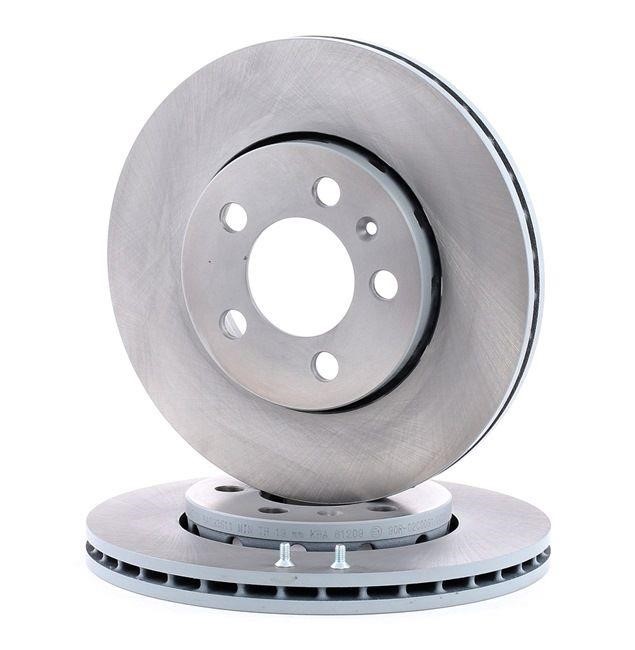 Remsa 6545.10 Front brake disc ventilated 654510