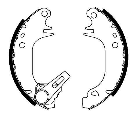 Eurorepar E170036 Disc brake pad set E170036