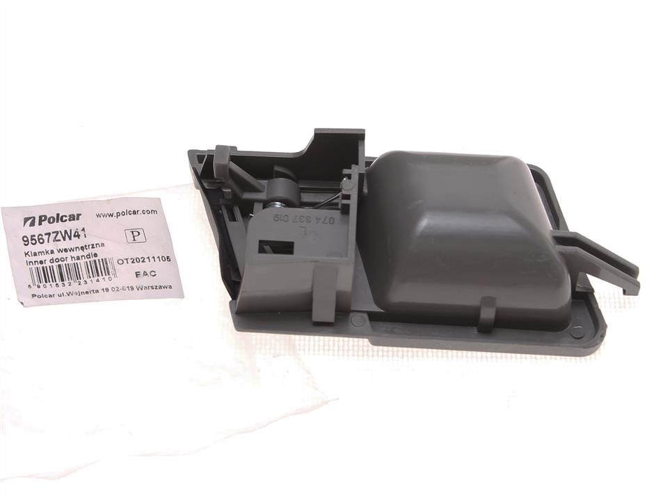 Doors handle front left internal Polcar 9567ZW41