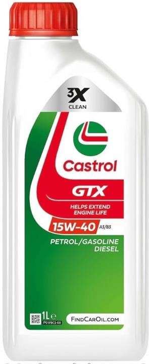 Castrol 56887 Engine oil Castrol GTX 15W-40, 1L 56887