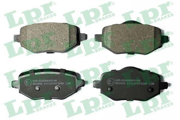 LPR 05P2240 Brake Pad Set, disc brake 05P2240