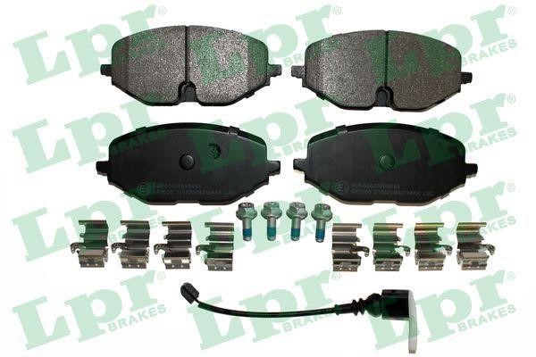 LPR 05P2184AK Brake Pad Set, disc brake 05P2184AK