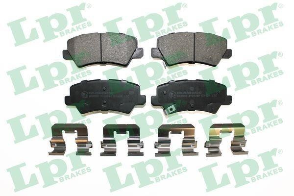 LPR 05P2182K Brake Pad Set, disc brake 05P2182K