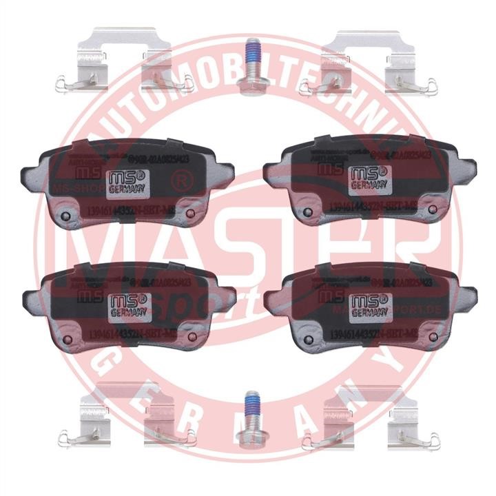 Master-sport 13046144352N-SET-MS Brake Pad Set, disc brake 13046144352NSETMS