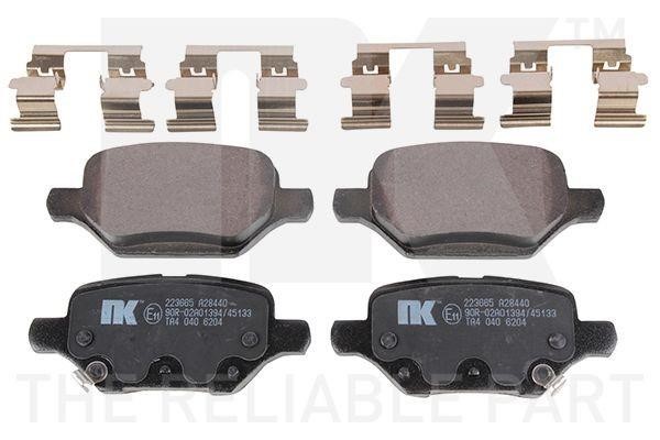 NK 223665 Brake Pad Set, disc brake 223665